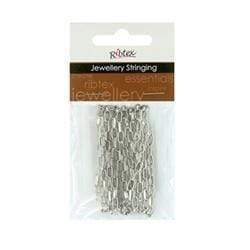 AussieSuperStore Jewellery Making Supplies JF Straight Oval Link Chain 7x4mm Dark Silver JF Oval Link Chain 7x4mm Silver | Jewellery Making Stringing Accessories 9323823101763 JF638